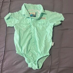 Mint Green Baby Romper